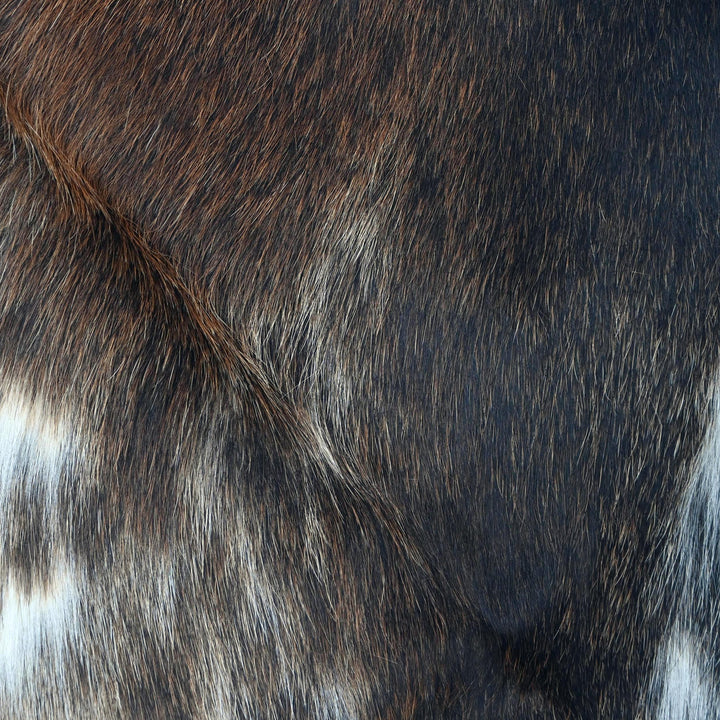 Speckled Tricolor Cowhide 4.5x4.5 FT