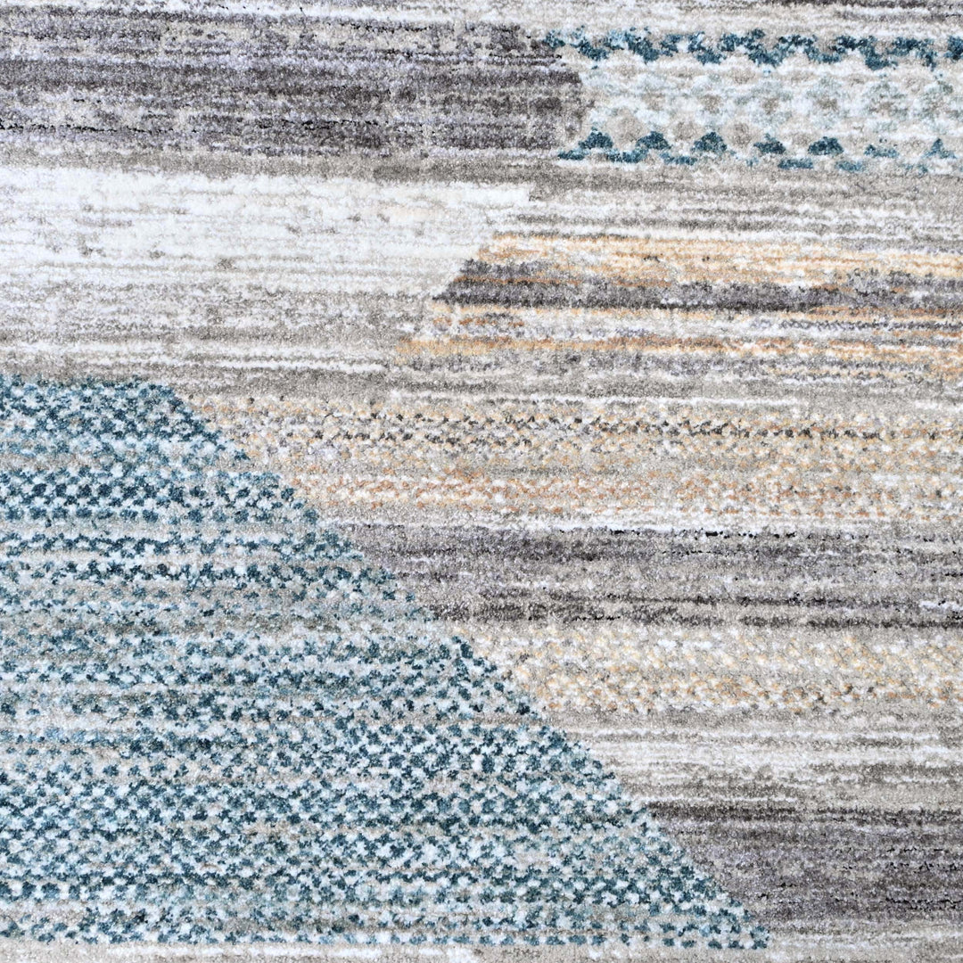 Beige Abstarct Turkish Rug 5X8 ft