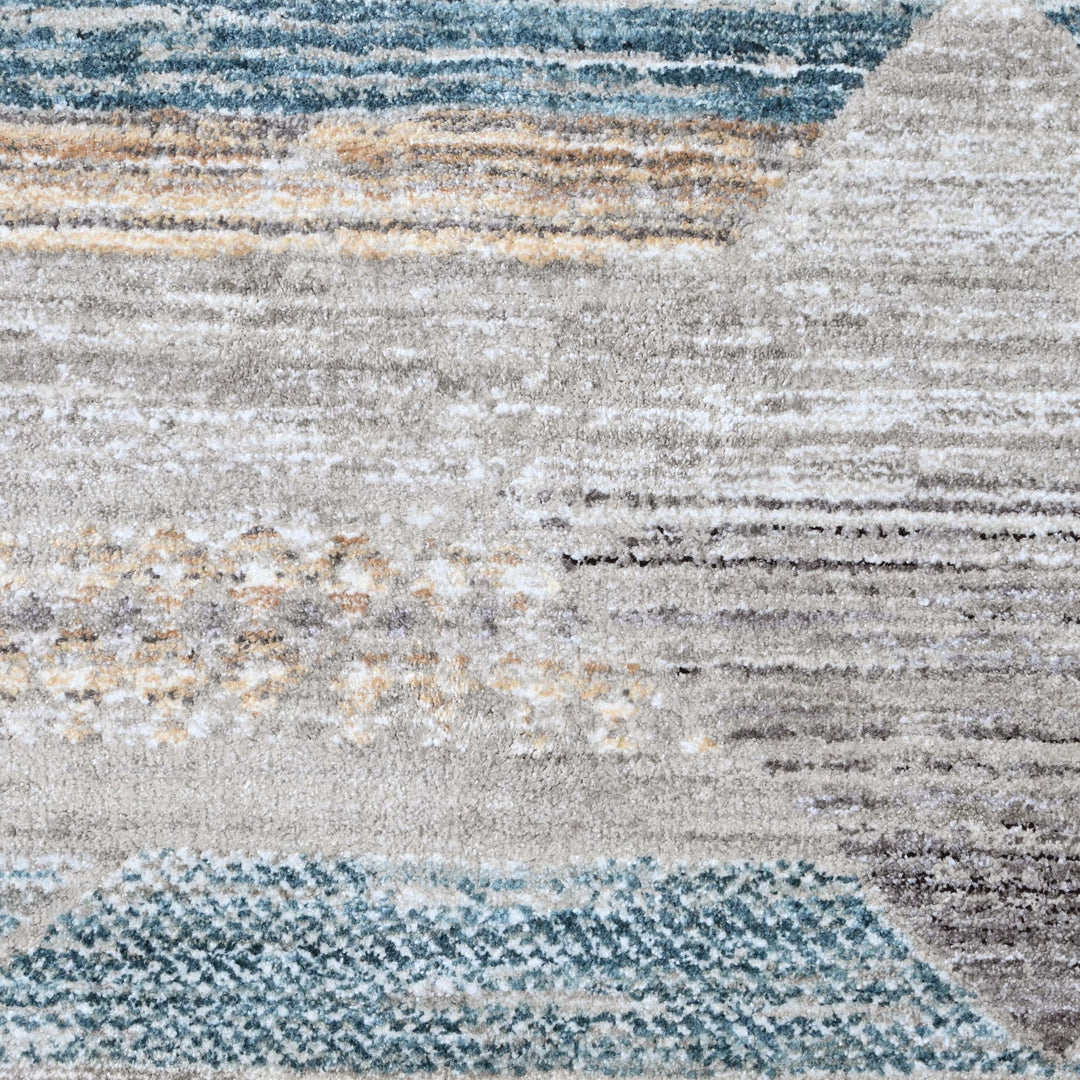 Beige Abstarct Turkish Rug 5X8 ft