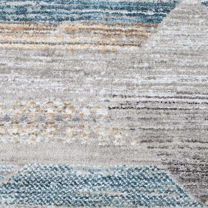 Beige Abstarct Turkish Rug 5X8 ft