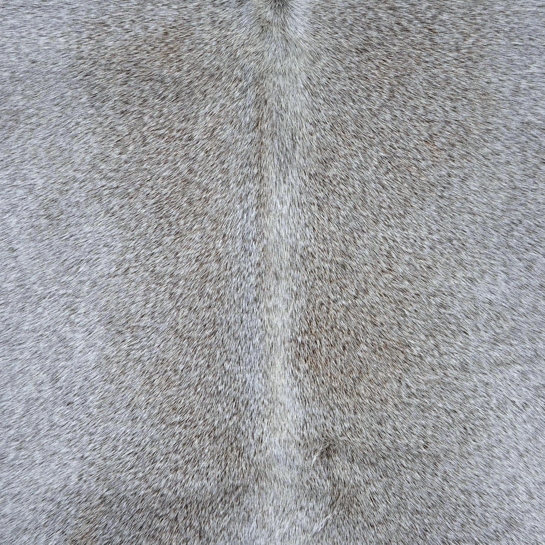Grey & White Cow Hide 5x6 FT