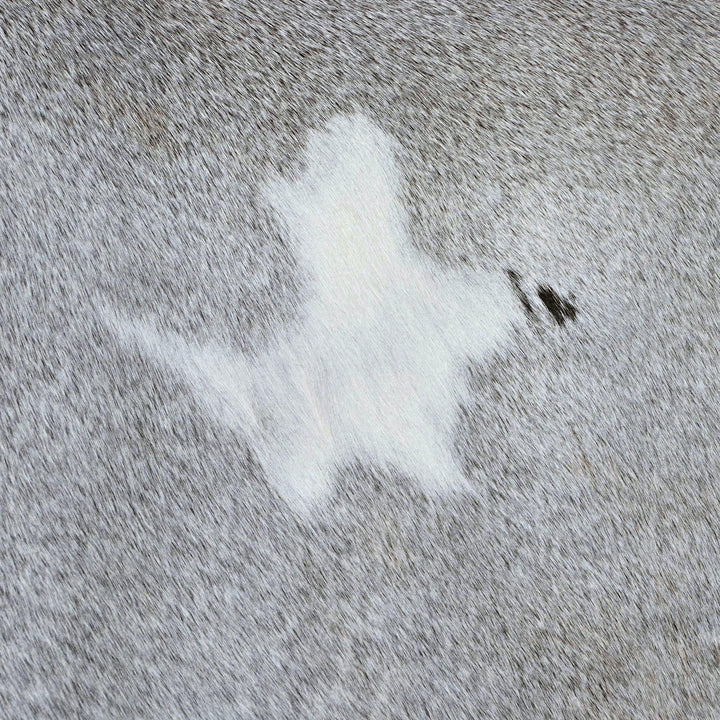 Grey & White Cow Hide 5x6 FT