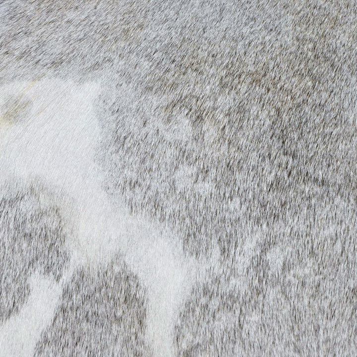 Grey & White Cow Hide 5x6 FT