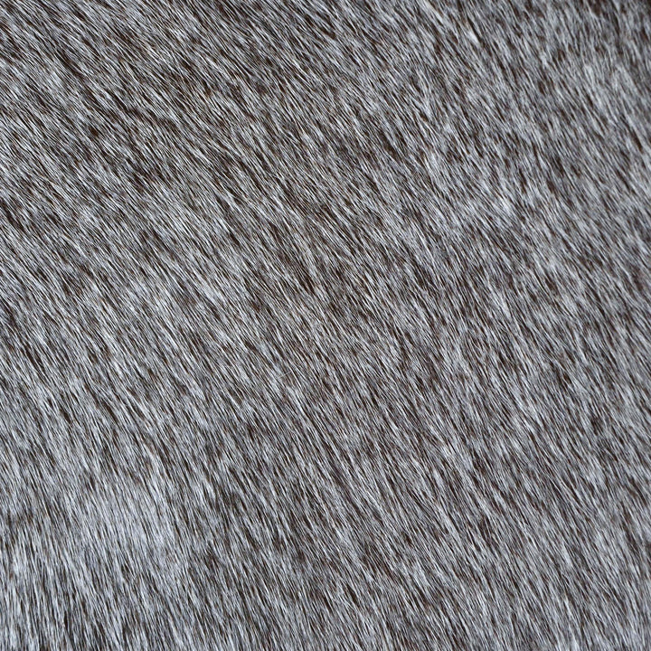 Grey & White Speckled Cow Hide 5x5 FT