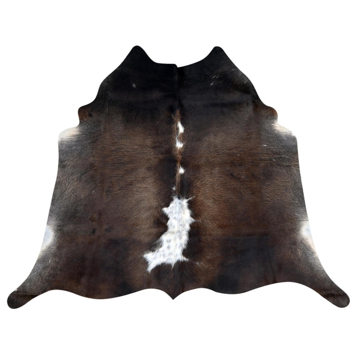 Dark Chocolate Brindle Cowhide 4.5x4.5 FT