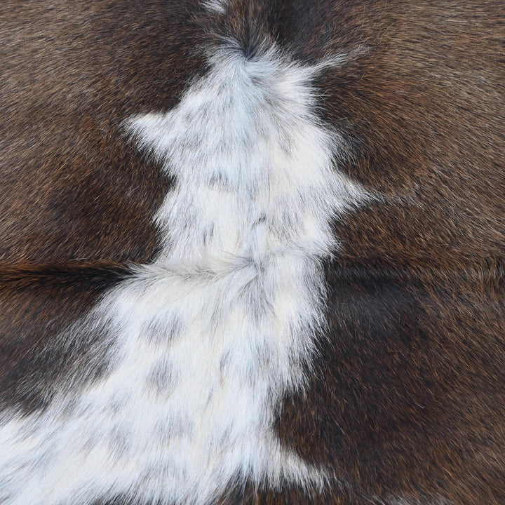 Dark Chocolate Brindle Cowhide 4.5x4.5 FT