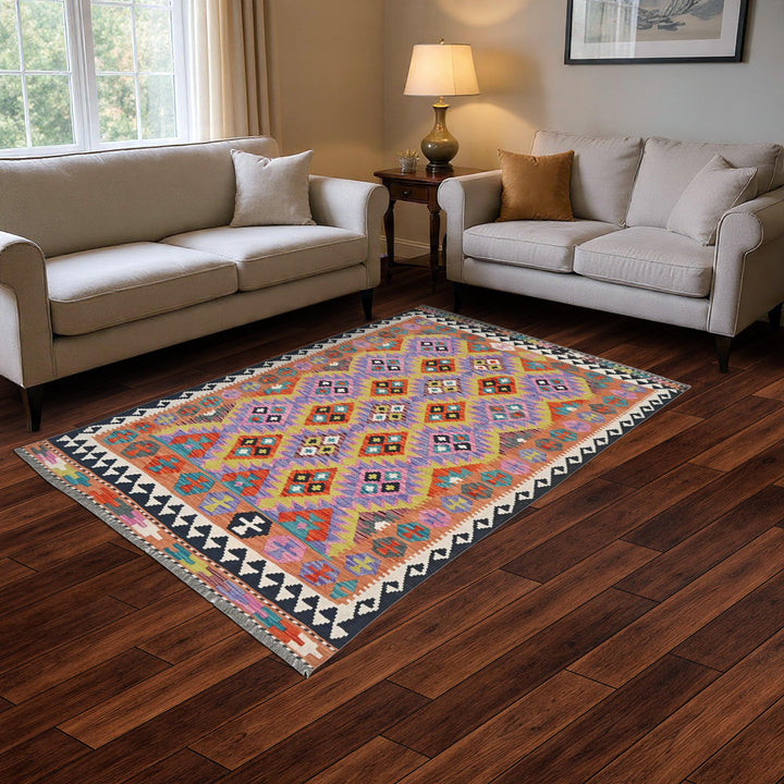 Afghani Kilim - 4x6 Ft