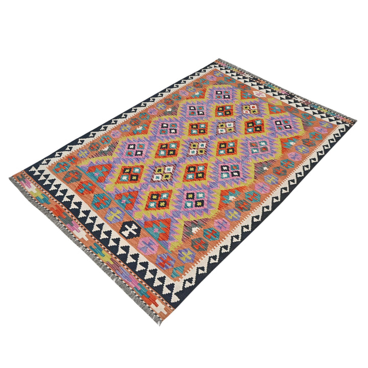 Afghani Kilim - 4x6 Ft