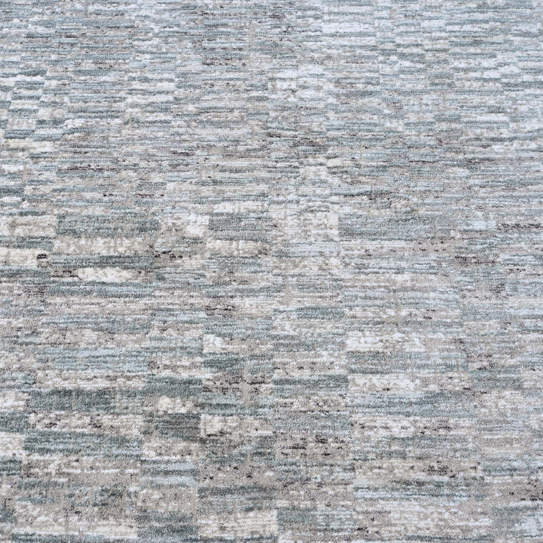 Grey Plain Turkish Rug 5X8 ft