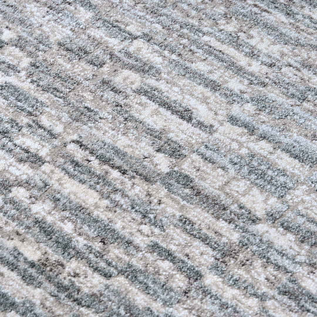 Grey Plain Turkish Rug 5X8 ft