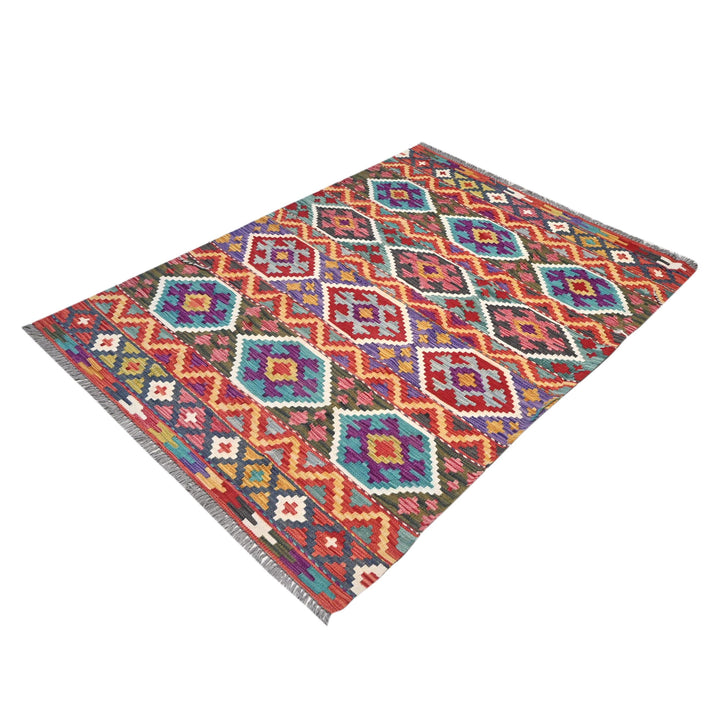 Afghani Kilim - 4x6 Ft