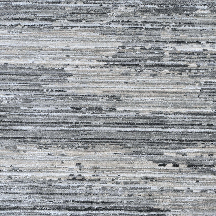 Grey Plain Turkish Rug 5X8 ft