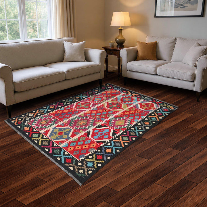 Afghani Kilim - 4x6 Ft