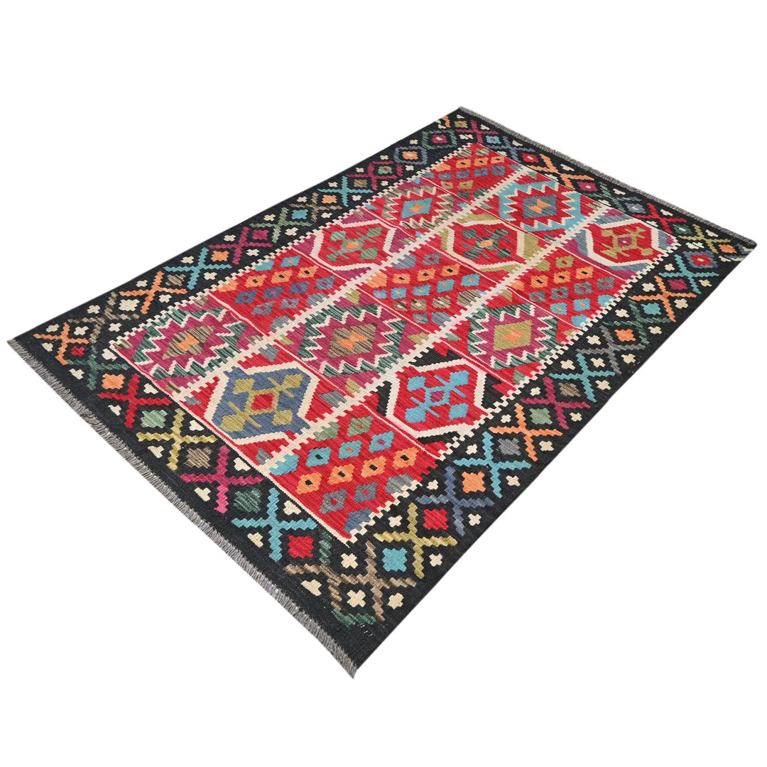 Afghani Kilim - 4x6 Ft