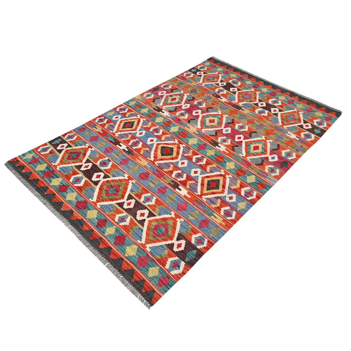 Afghani Kilim - 4x6 Ft