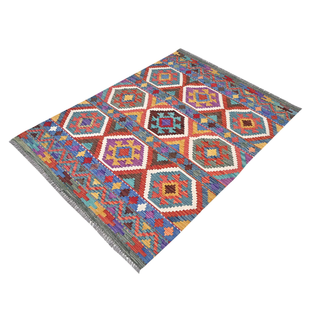 Afghani Kilim - 4x6 Ft