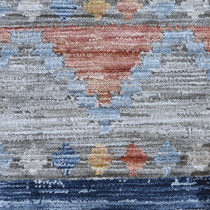 Multi Abstract Turkish Rug 5X8 ft
