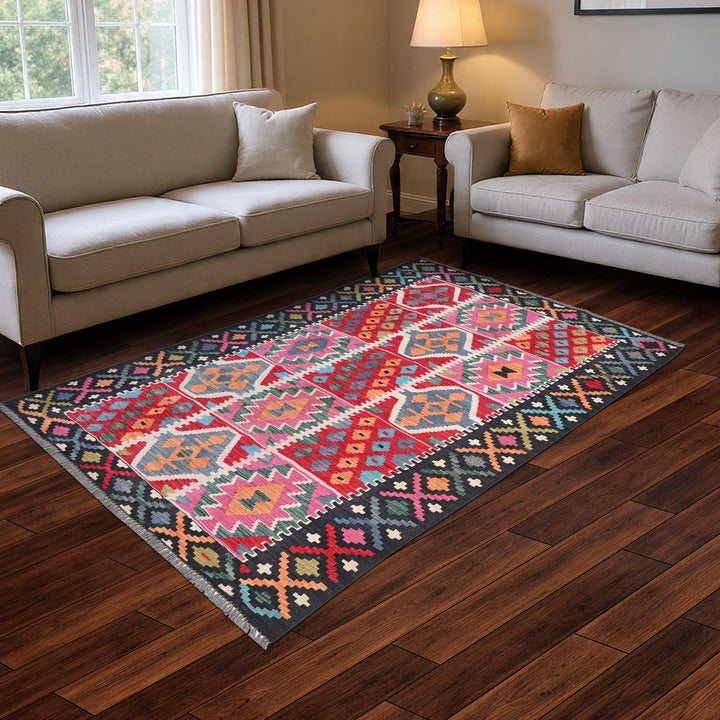 Afghani Kilim - 4x6 Ft