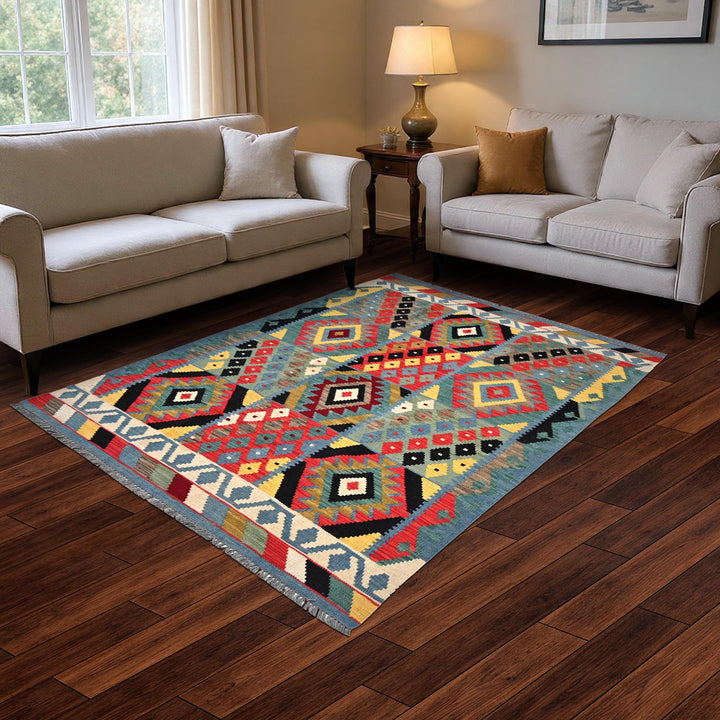 Afghani Kilim - 4x6 Ft