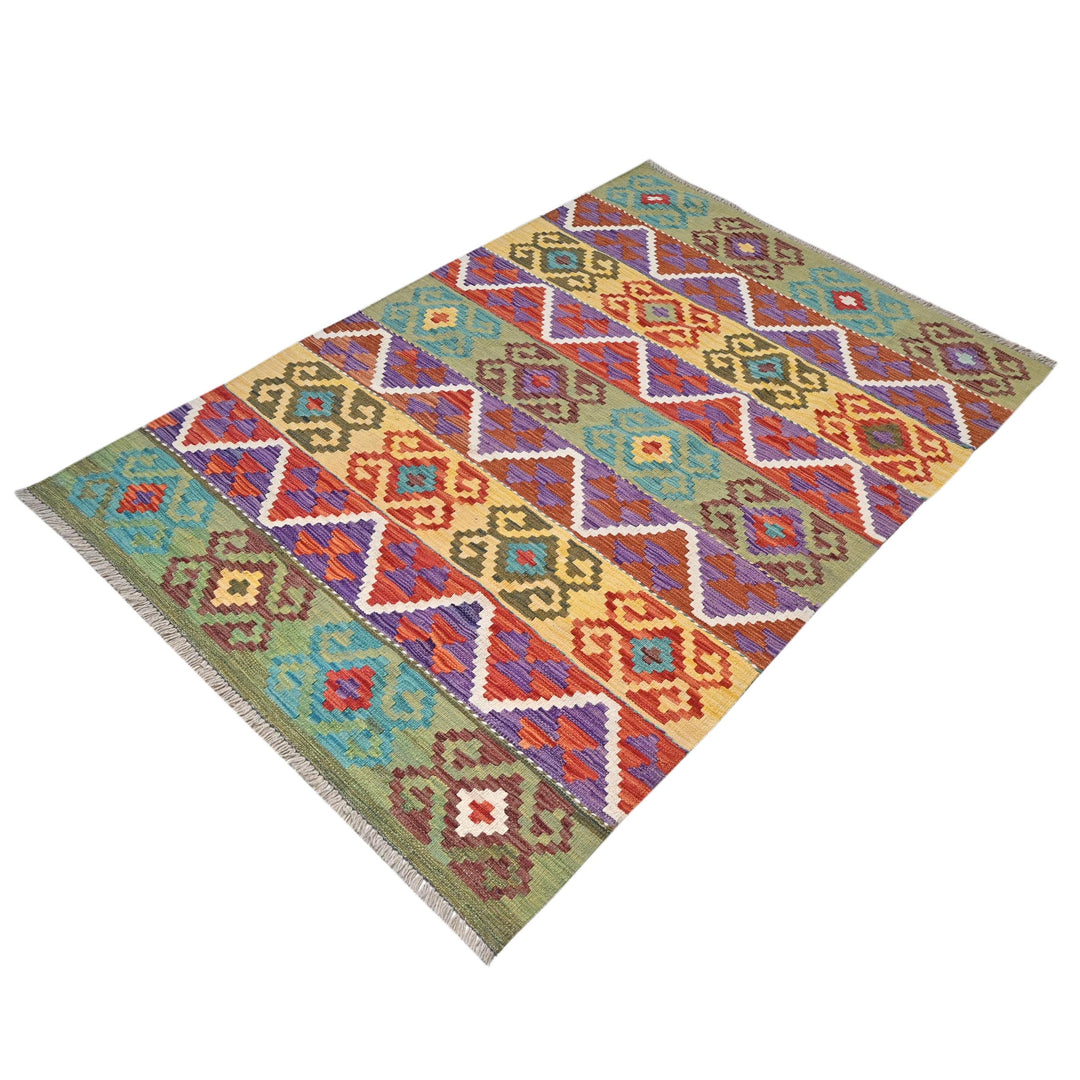 Afghani Kilim - 4x6 Ft