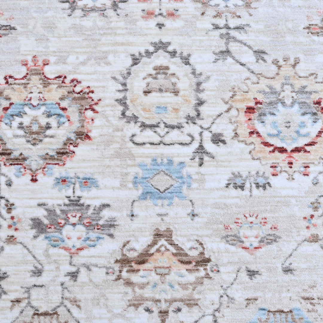 Multi Traditional Turkish Rug 5X8 ft