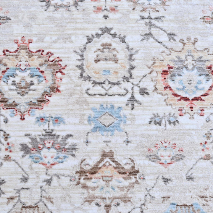 Multi Traditional Turkish Rug 5X8 ft