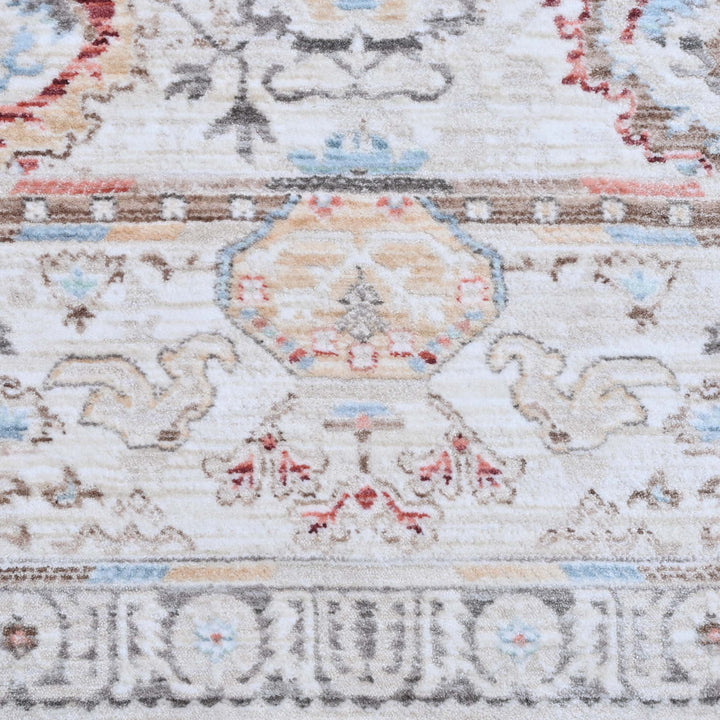 Multi Traditional Turkish Rug 5X8 ft