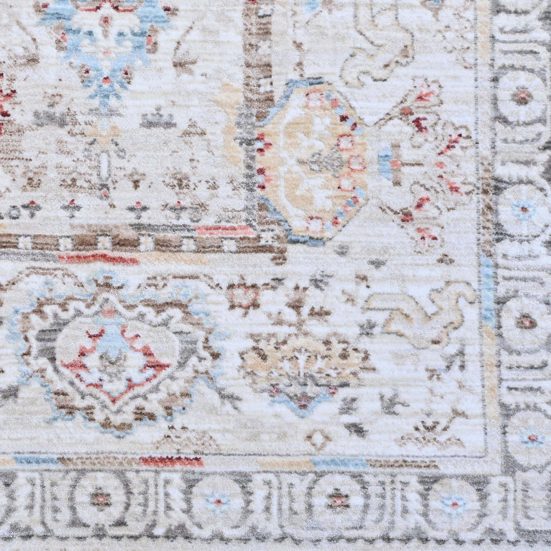 Multi Traditional Turkish Rug 5X8 ft