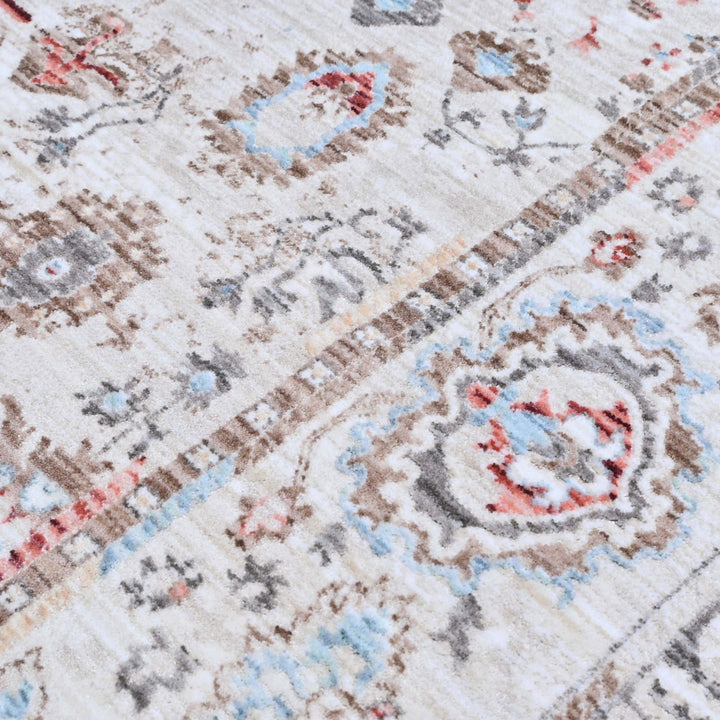 Multi Traditional Turkish Rug 5X8 ft
