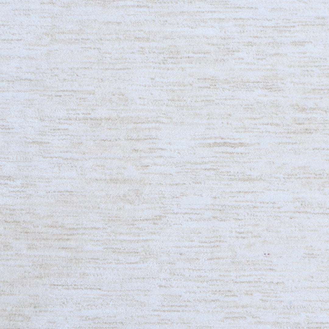 Off White Plain Turkish Rug 5X8 ft