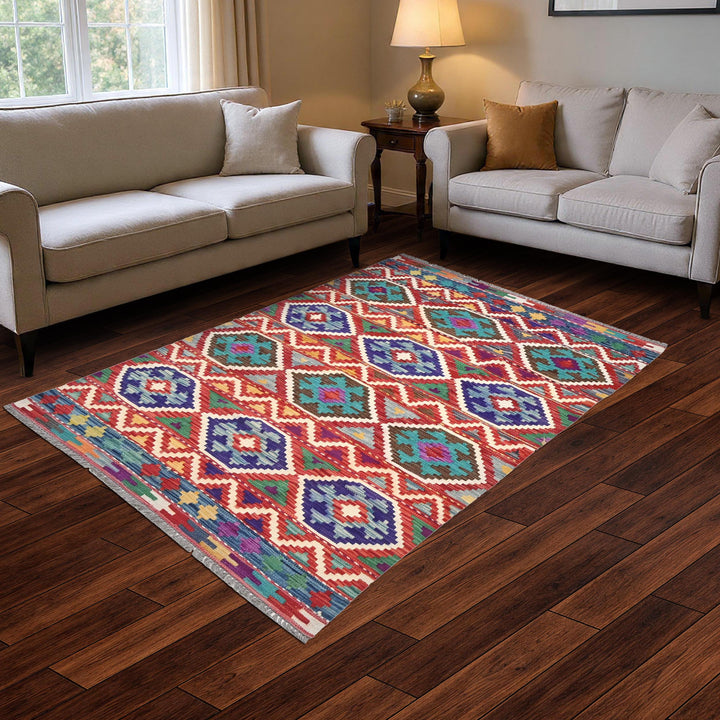 Afghani Kilim - 4x6 Ft