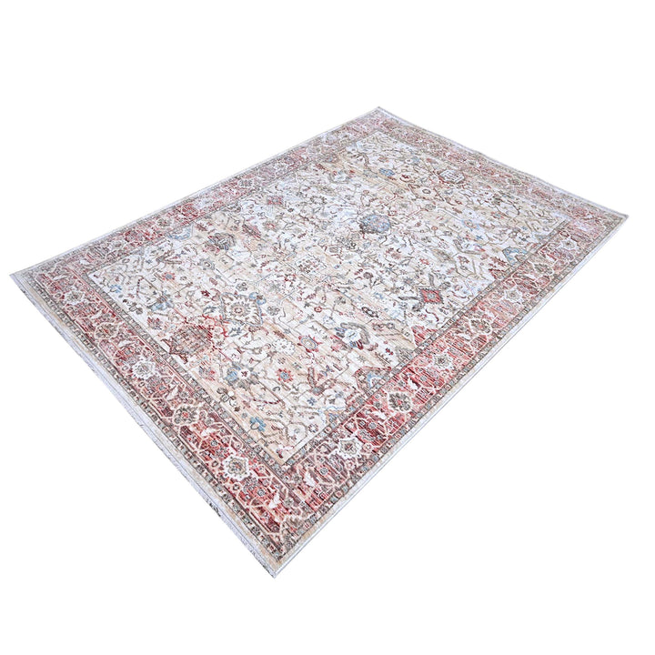 Multi Traditional Turkish Rug 5X8 ft