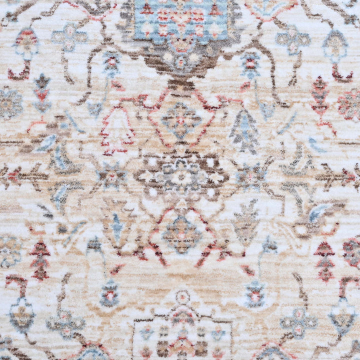Multi Traditional Turkish Rug 5X8 ft