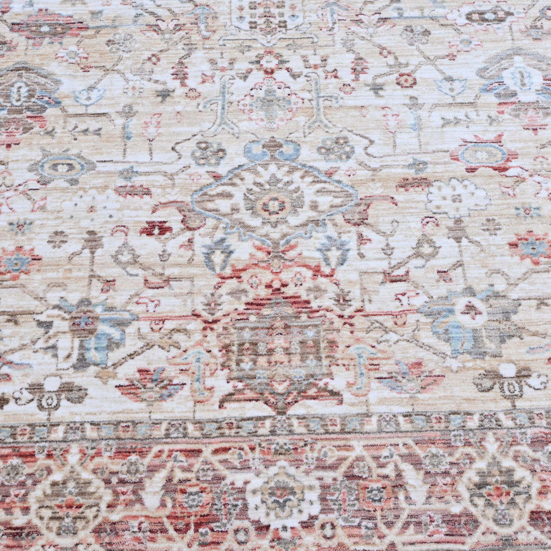 Multi Traditional Turkish Rug 5X8 ft