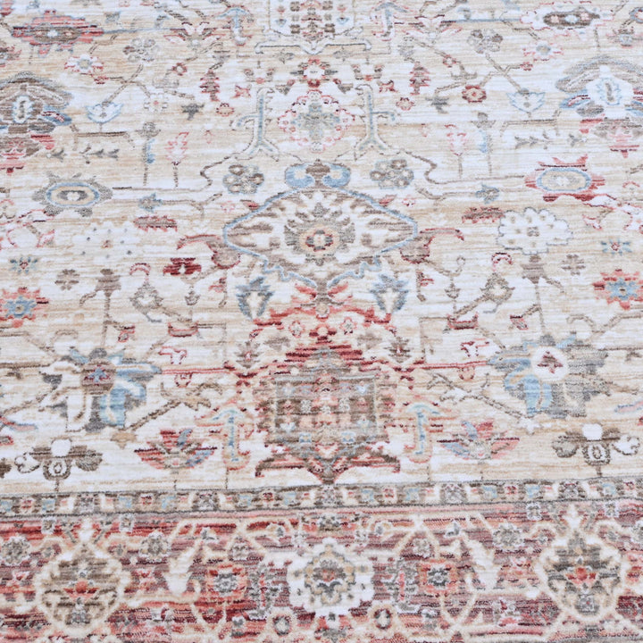 Multi Traditional Turkish Rug 5X8 ft