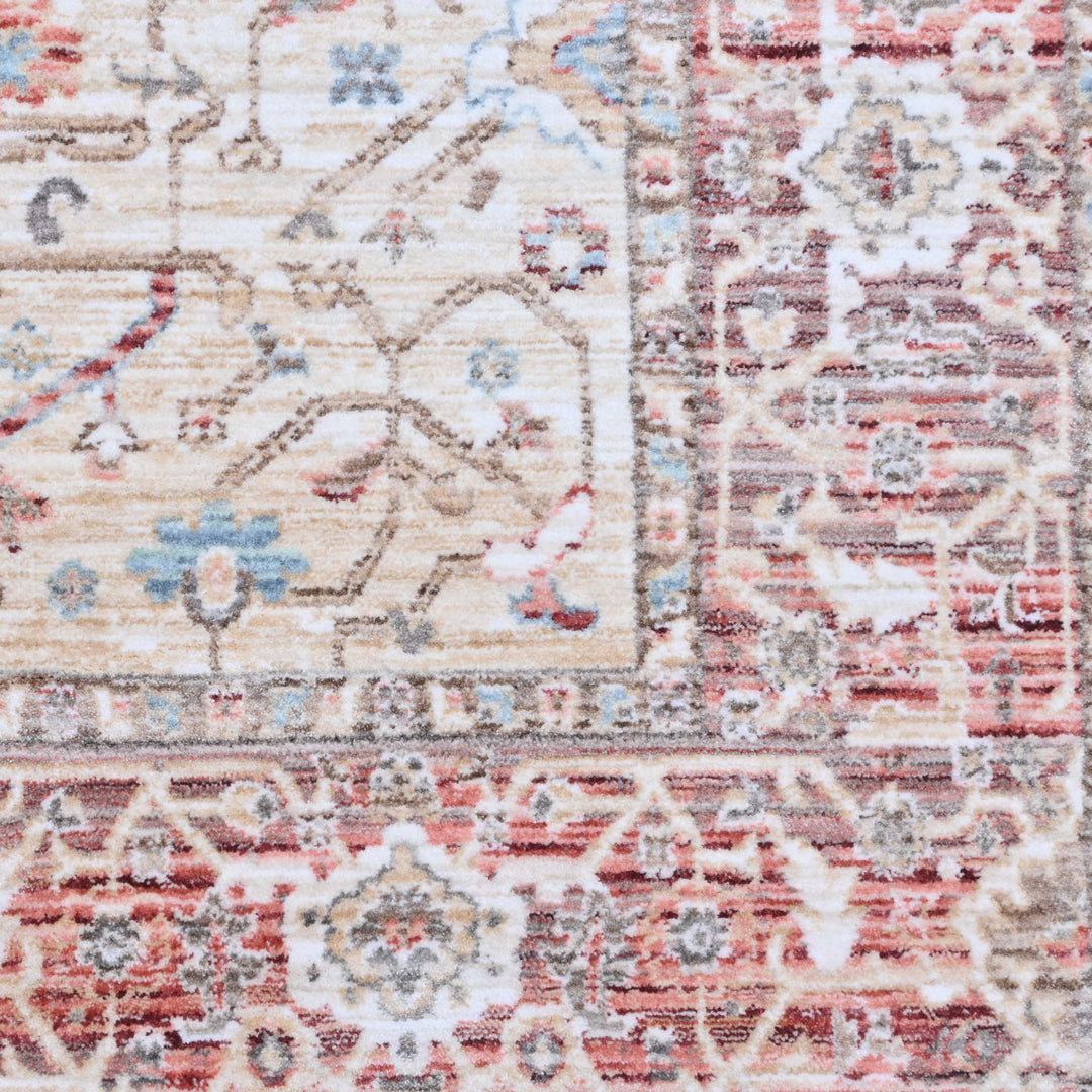 Multi Traditional Turkish Rug 5X8 ft