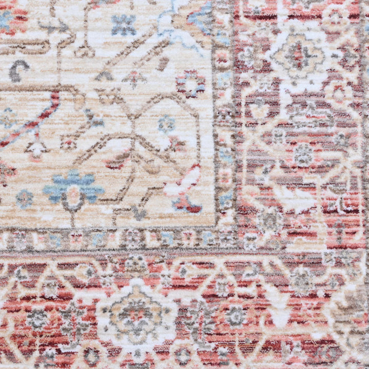 Multi Traditional Turkish Rug 5X8 ft