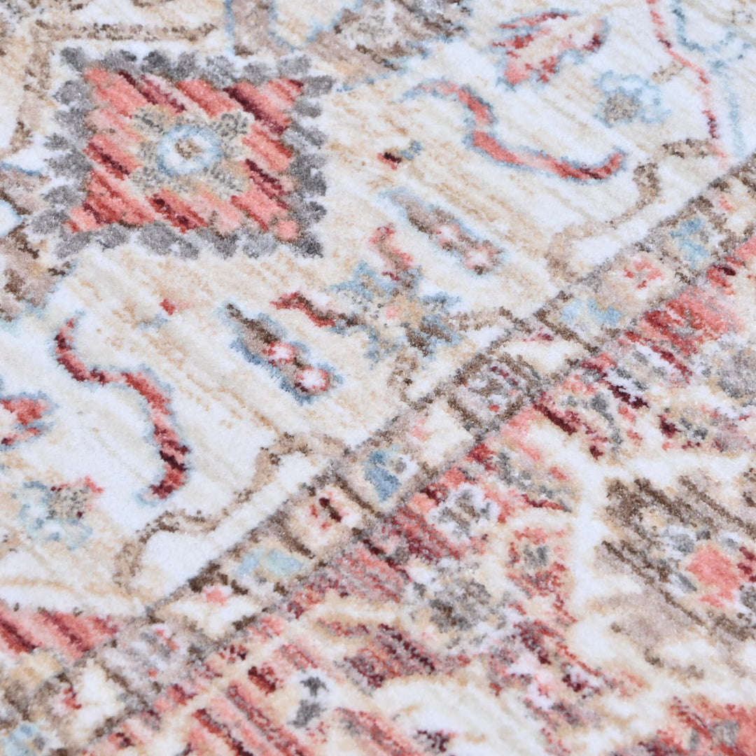 Multi Traditional Turkish Rug 5X8 ft