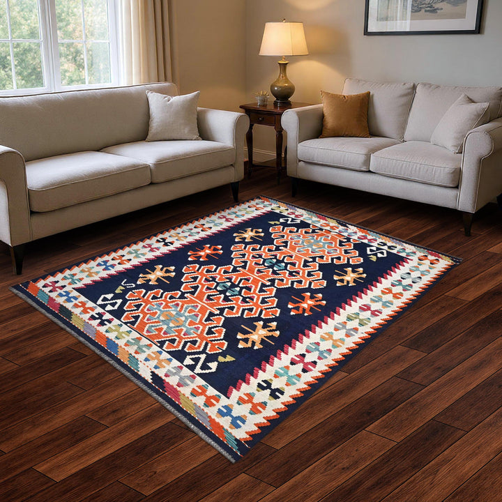 Afghani Kilim - 5x8 Ft