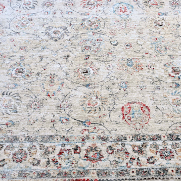 Beige Traditional Turkish Rug 5X8 ft
