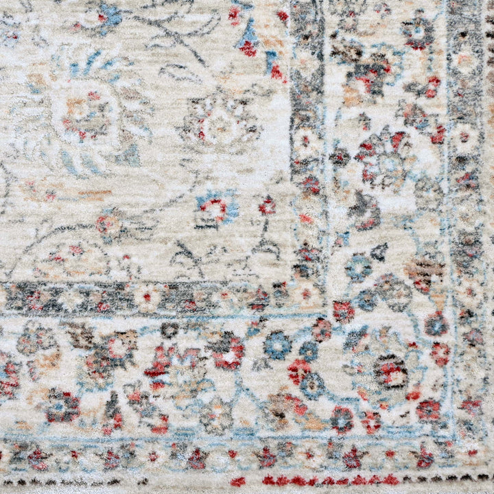 Beige Traditional Turkish Rug 5X8 ft