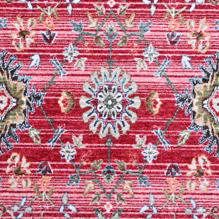 Multicolour Traditional Turkish Rug 5X8 ft