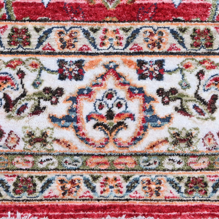 Multicolour Traditional Turkish Rug 5X8 ft