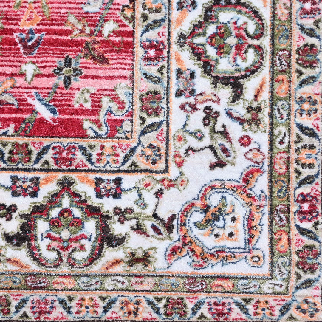 Multicolour Traditional Turkish Rug 5X8 ft