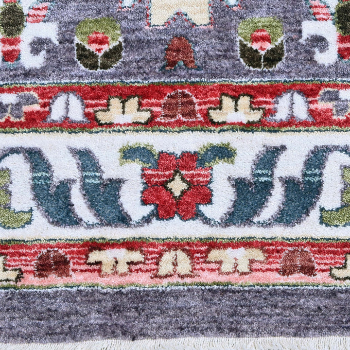 Multi Floral Turkish Rug 5X8 ft