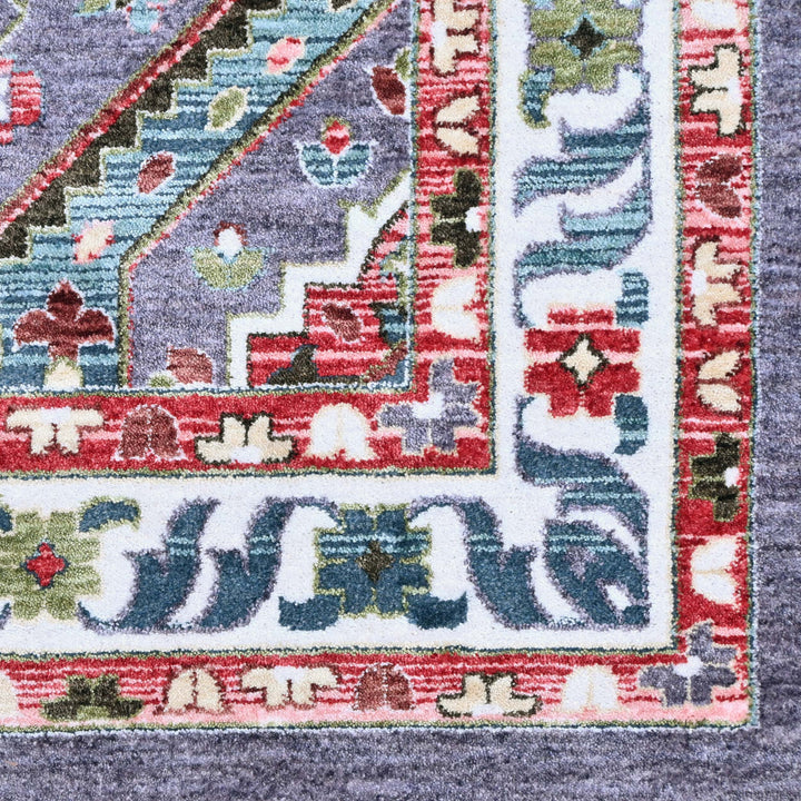 Multi Floral Turkish Rug 5X8 ft