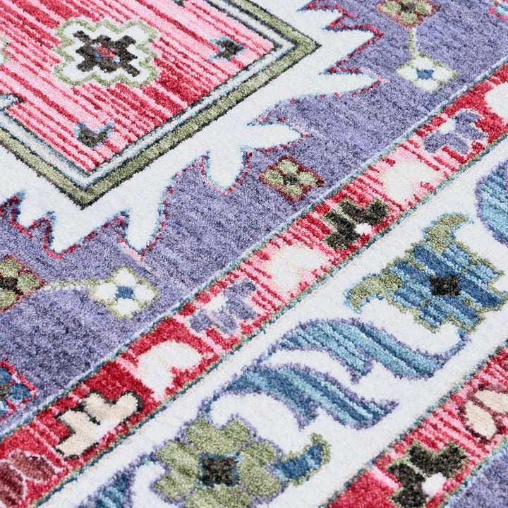 Multi Floral Turkish Rug 5X8 ft