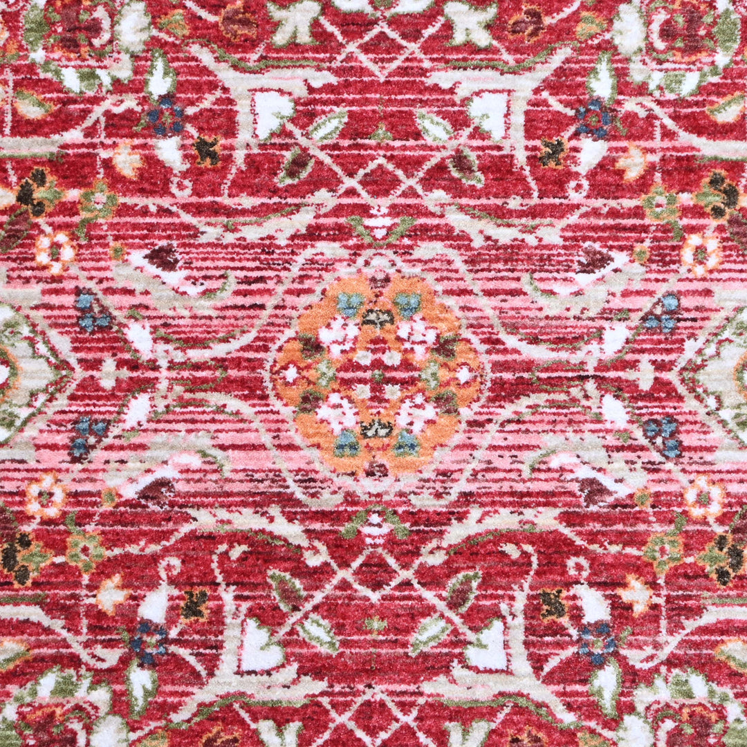 Rust Traditional Turkish Rug 5X8 ft