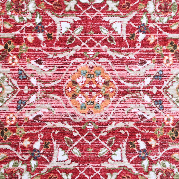 Rust Traditional Turkish Rug 5X8 ft