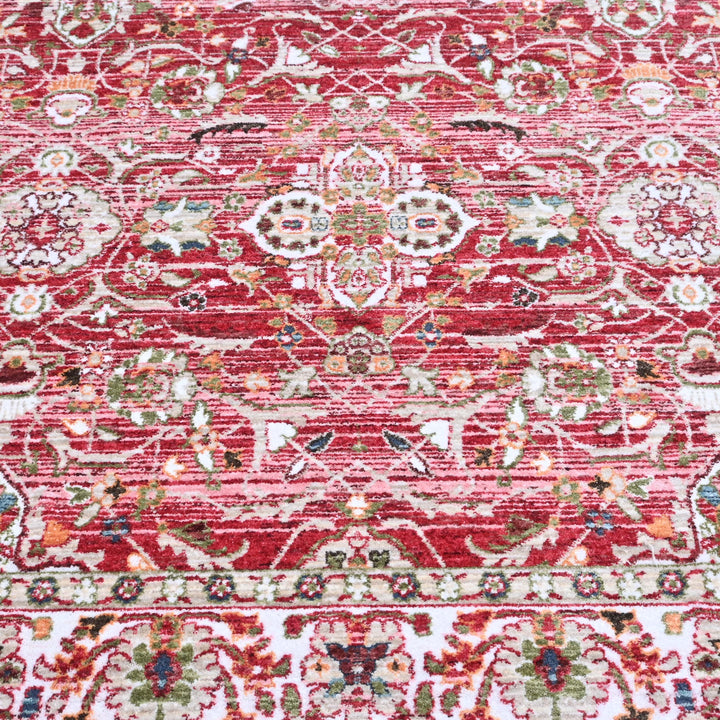 Rust Traditional Turkish Rug 5X8 ft